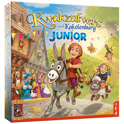 Spel De Kwakzalvers van Kakelenburg Junior - Bordspel, Spellen, Van der Meer - Overig Spellen - 8720289474669