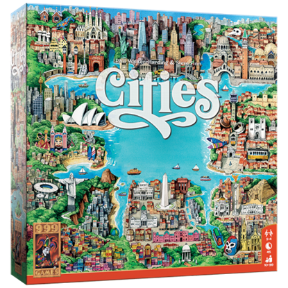 Spel cities , Spellen, Van der Meer - Overig Spellen - 8720289478605