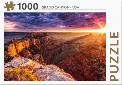 Rebo legpuzzel 1000 stukjes - Grand Canyon USA, niet bekend - Overig - 8720299081611