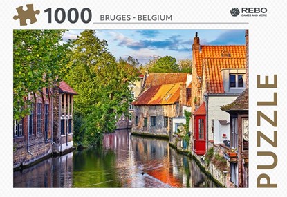 Rebo legpuzzel 1000 stukjes - Bruges - Belgium, niet bekend - Gebonden - 8720387822096