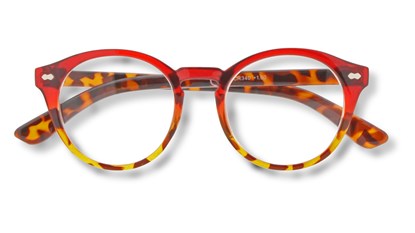 clear Burgundy to Demi Frame with Demi temples, clear lens, niet bekend - Overig - 8720813375301