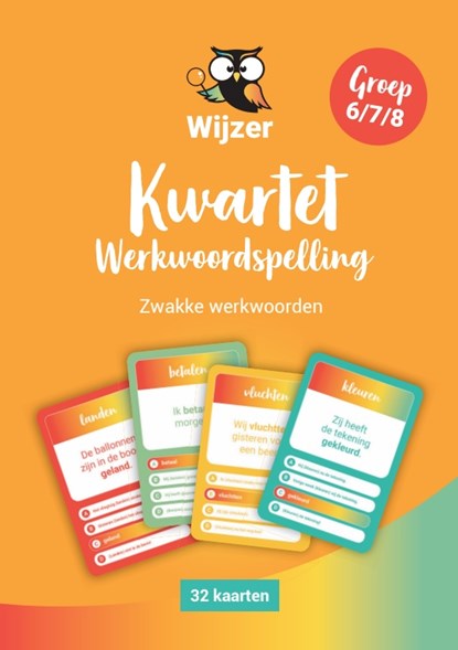 Werkwoordspelling Kwartet, niet bekend - Gebonden - 8721008474069