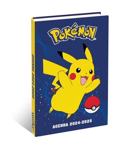Pokemon Schoolagenda - 2024-2025, niet bekend - Gebonden - 8721042910073