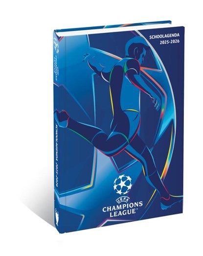 Champions League Schoolagenda - 2025-2026, niet bekend - Gebonden - 8721042910714