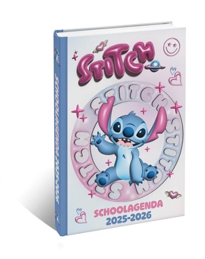 Stitch Schoolagenda 2026-2027, niet bekend - Gebonden - 8721042910837