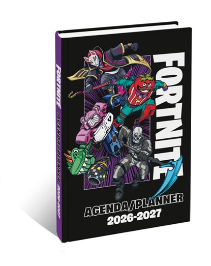 Fortnite Schoolagenda 2026-2027, niet bekend - Gebonden - 8721042910868