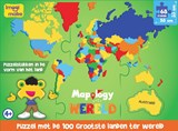 Wereld's grootste landen (NL) foam puzzle - Imagi make - 8906057362820
