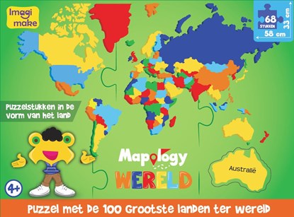 Wereld foam puzzle, niet bekend - Gebonden - 8906057362820