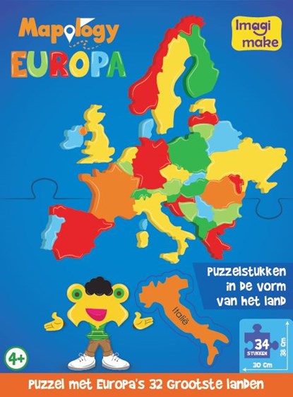 Europa foam puzzle, niet bekend - Gebonden - 8906057362844