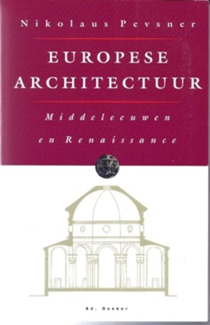 Europese architectuur, Pevsner, Nikolaus - Paperback - 9061000833