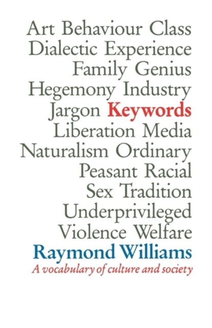 Keywords, Raymond Williams - Paperback - 9780006861508