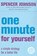 One Minute For Yourself, JOHNSON,  Spencer - Paperback - 9780007203666