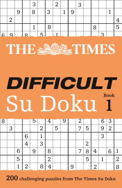 The Times Difficult Su Doku Book 1, Times Mind Games - Paperback - 9780007232529