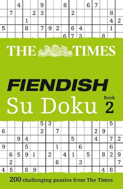 The Times Fiendish Su Doku Book 2, The Times Mind Games - Paperback - 9780007307364