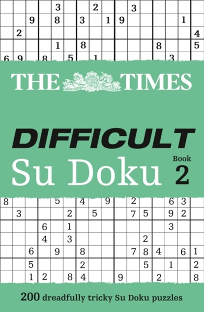 The Times Difficult Su Doku Book 2, The Times Mind Games - Paperback - 9780007307388