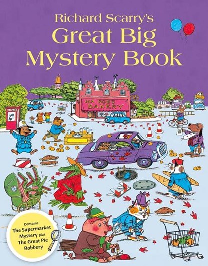Richard Scarry's Great Big Mystery Book, Richard Scarry - Paperback - 9780007444106