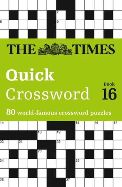The Times Quick Crossword Book 16, The Times Mind Games - Paperback - 9780007453481
