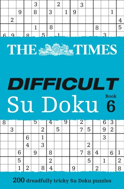 The Times Difficult Su Doku Book 6, The Times Mind Games - Paperback - 9780007465163
