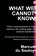 What We Cannot Know, Marcus du Sautoy - Paperback - 9780007576593
