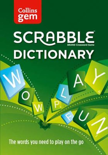 Collins Scrabble Dictionary Gem Edition, Collins Dictionaries - Paperback - 9780007589104