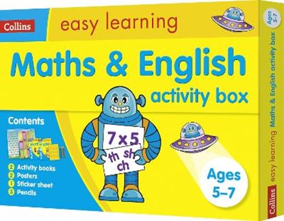 Maths and English Activity Box Ages 5-7, Collins Easy Learning - Paperback - 9780007978793