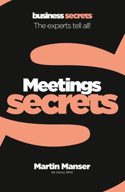 Meetings (Collins Business Secrets), Martin Manser - Ebook - 9780008133825