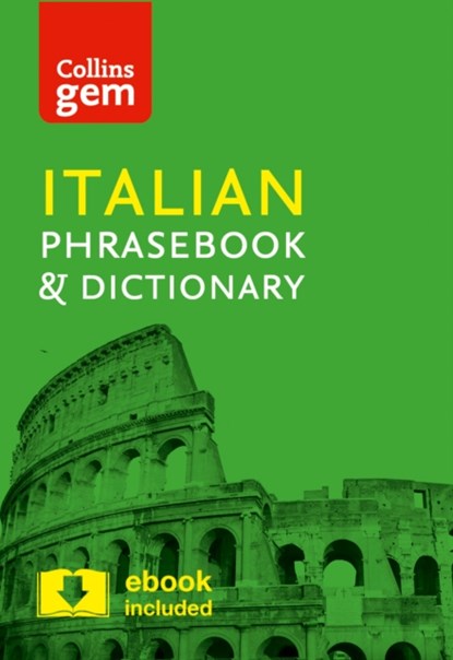 Collins Italian Phrasebook and Dictionary Gem Edition, Collins Dictionaries - Paperback - 9780008135911