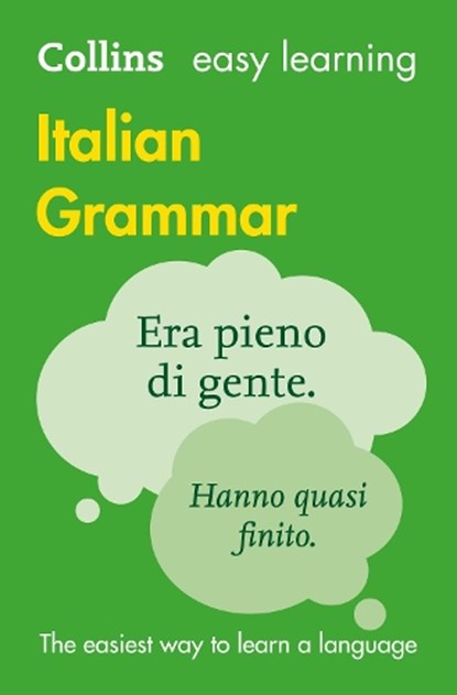 Easy Learning Italian Grammar, Collins Dictionaries - Paperback - 9780008142025