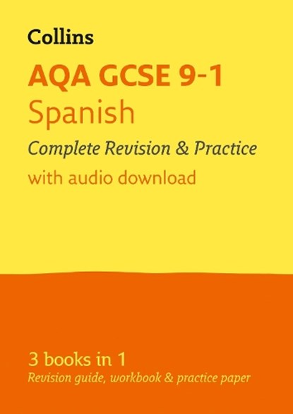 AQA GCSE 9-1 Spanish All-in-One Complete Revision and Practice, Collins GCSE - Paperback - 9780008166311