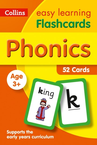Phonics Flashcards, Collins Easy Learning - Losbladig - 9780008201050