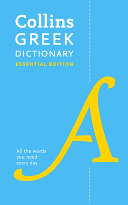Greek Essential Dictionary, Collins Dictionaries - Paperback - 9780008214913