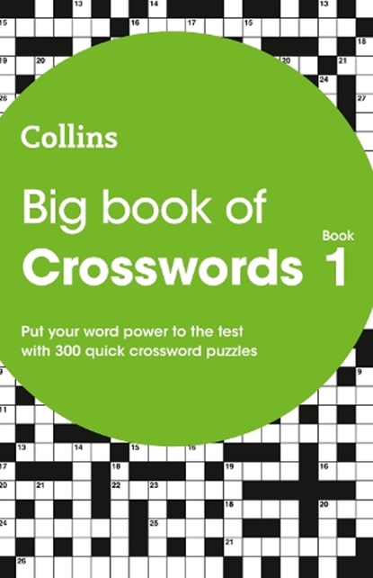 Big Book of Crosswords 1, Collins Puzzles - Paperback - 9780008220945