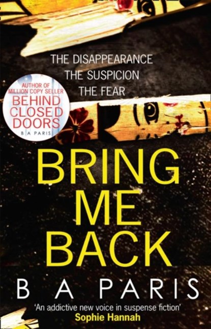 Bring Me Back, B A Paris - Paperback - 9780008244873