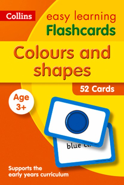 Colours and Shapes Flashcards, Collins Easy Learning - Losbladig - 9780008281489