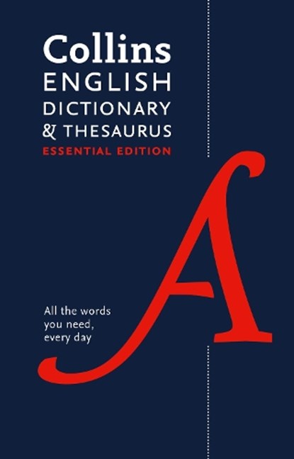 English Dictionary and Thesaurus Essential, Collins Dictionaries - Gebonden - 9780008309404