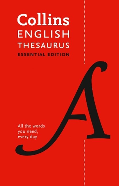 English Thesaurus Essential, Collins Dictionaries - Gebonden - 9780008309442