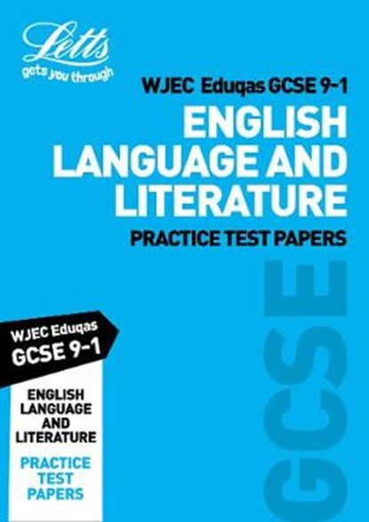 Grade 9-1 GCSE English Language and English Literature WJEC Eduqas Practice Test Papers, Letts GCSE - Paperback - 9780008321727