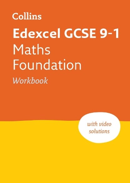 New Grade 9-1 GCSE Maths Foundation Edexcel Workbook, Collins GCSE - Paperback - 9780008326708