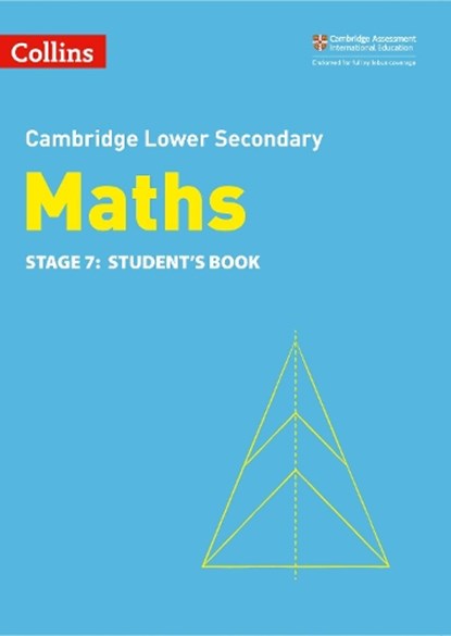 Lower Secondary Maths Student's Book: Stage 7, Alastair Duncombe ; Rob Ellis ; Amanda George ; Claire Powis - Paperback - 9780008340858