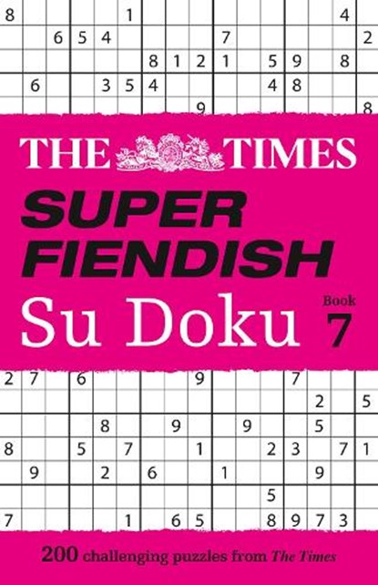 The Times Super Fiendish Su Doku Book 7, The Times Mind Games - Paperback - 9780008342951