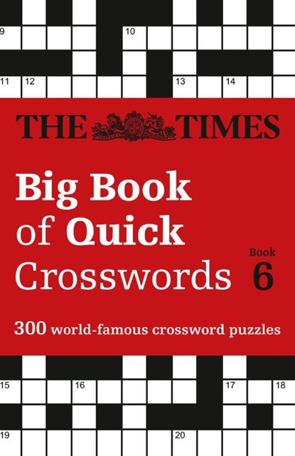 The Times Big Book of Quick Crosswords 6, The Times Mind Games - Paperback - 9780008343798