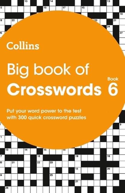 Big Book of Crosswords 6, Collins Puzzles - Paperback - 9780008343811