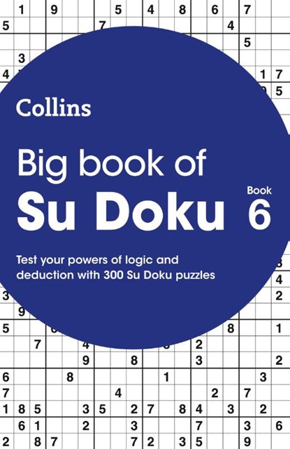 Big Book of Su Doku 6, Collins Puzzles - Paperback - 9780008343828
