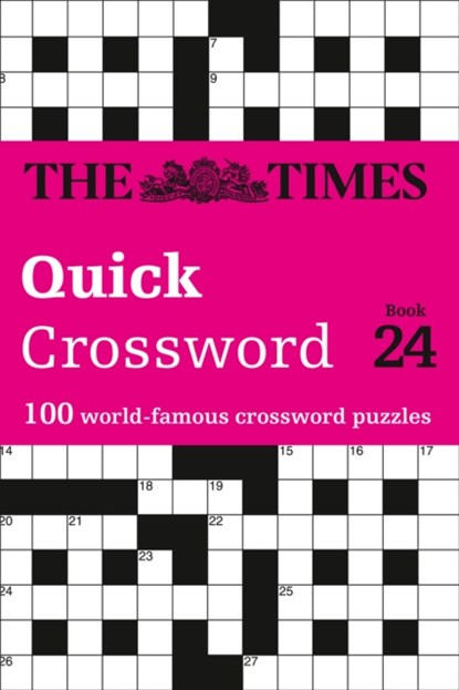 The Times Quick Crossword Book 24, The Times Mind Games ; John Grimshaw - Paperback - 9780008343873