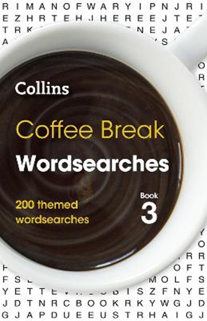Coffee Break Wordsearches Book 3, Collins Puzzles - Paperback - 9780008343927
