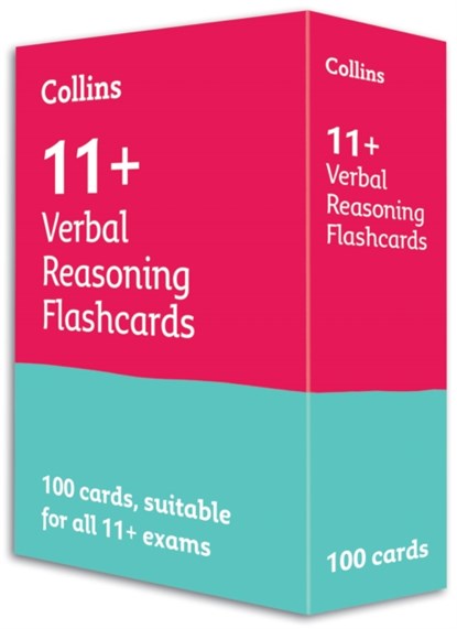 11+ Verbal Reasoning Flashcards, Collins 11+ - Losbladig - 9780008356194