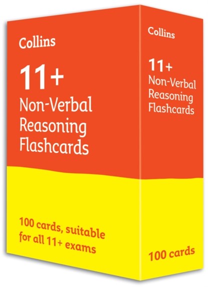 11+ Non-Verbal Reasoning Flashcards, Collins 11+ - Losbladig - 9780008356200
