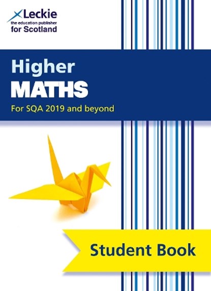 Higher Maths, Robin Christie ; Stuart Welsh ; Andrew Thompson ; Claire Anderson - Paperback - 9780008383503