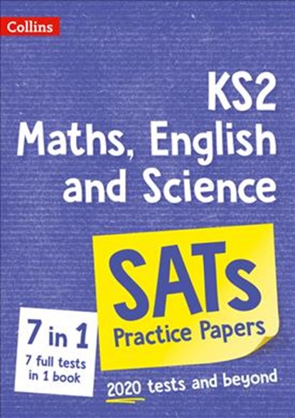 KS2 Maths, English and Science SATs Practice Papers, Collins KS2 - Paperback - 9780008384548