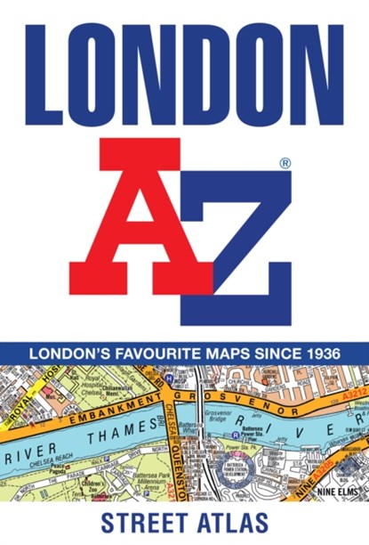 London A-Z Street Atlas, A-Z Maps - Paperback - 9780008387990